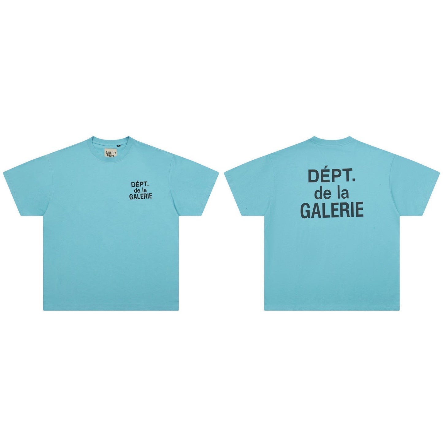 Gallery Dept T-Shirt Alphabet Slogan Short Sleeve T-Shirt