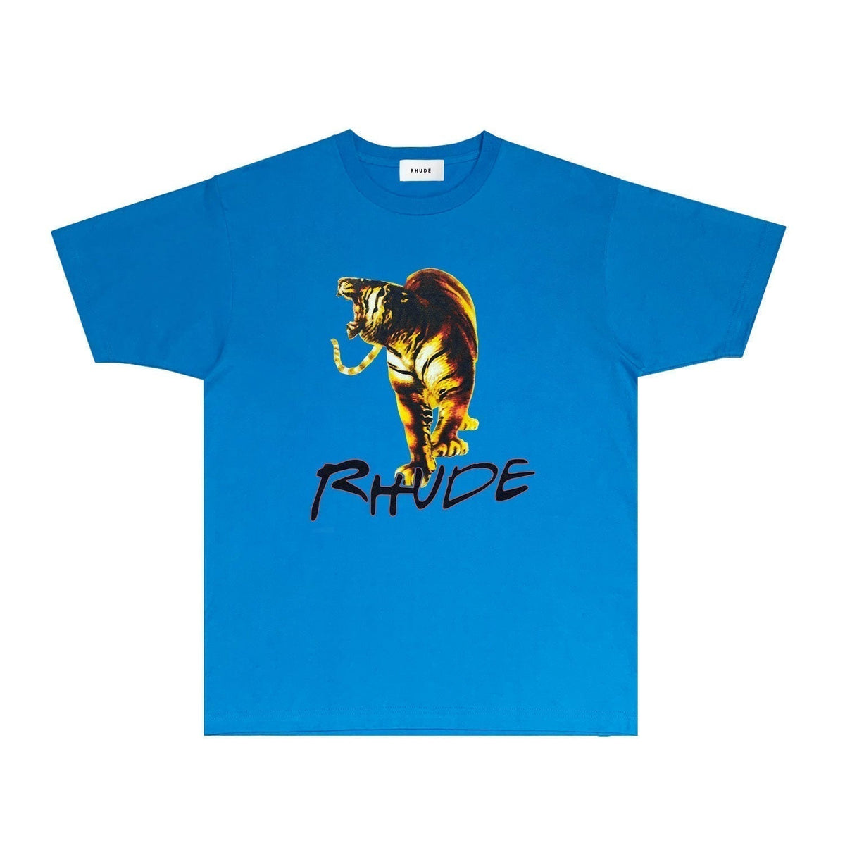 Rhude T-shirts Printed Trendy Pure Cotton