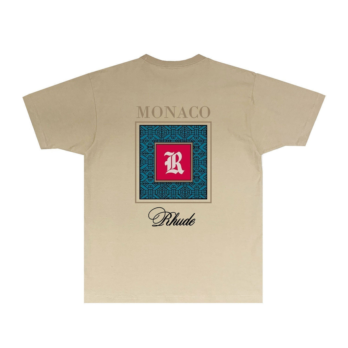 Rhude T-shirts Printed Trendy Pure Cotton