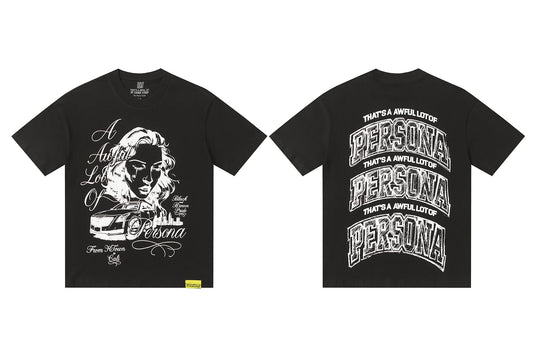 THAT'S A AWFUL LOT OF COUGH SYRUP Persona Graphic Short-Sleeve T-Shirt ¡ª hero