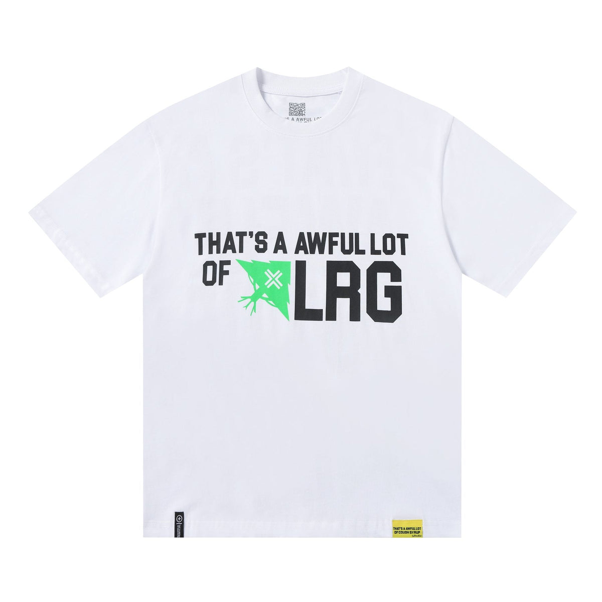 THAT'S A AWFUL LOT OF COUGH SYRUP Front & Back Graphic Short-Sleeve T-Shirt ¡ª front