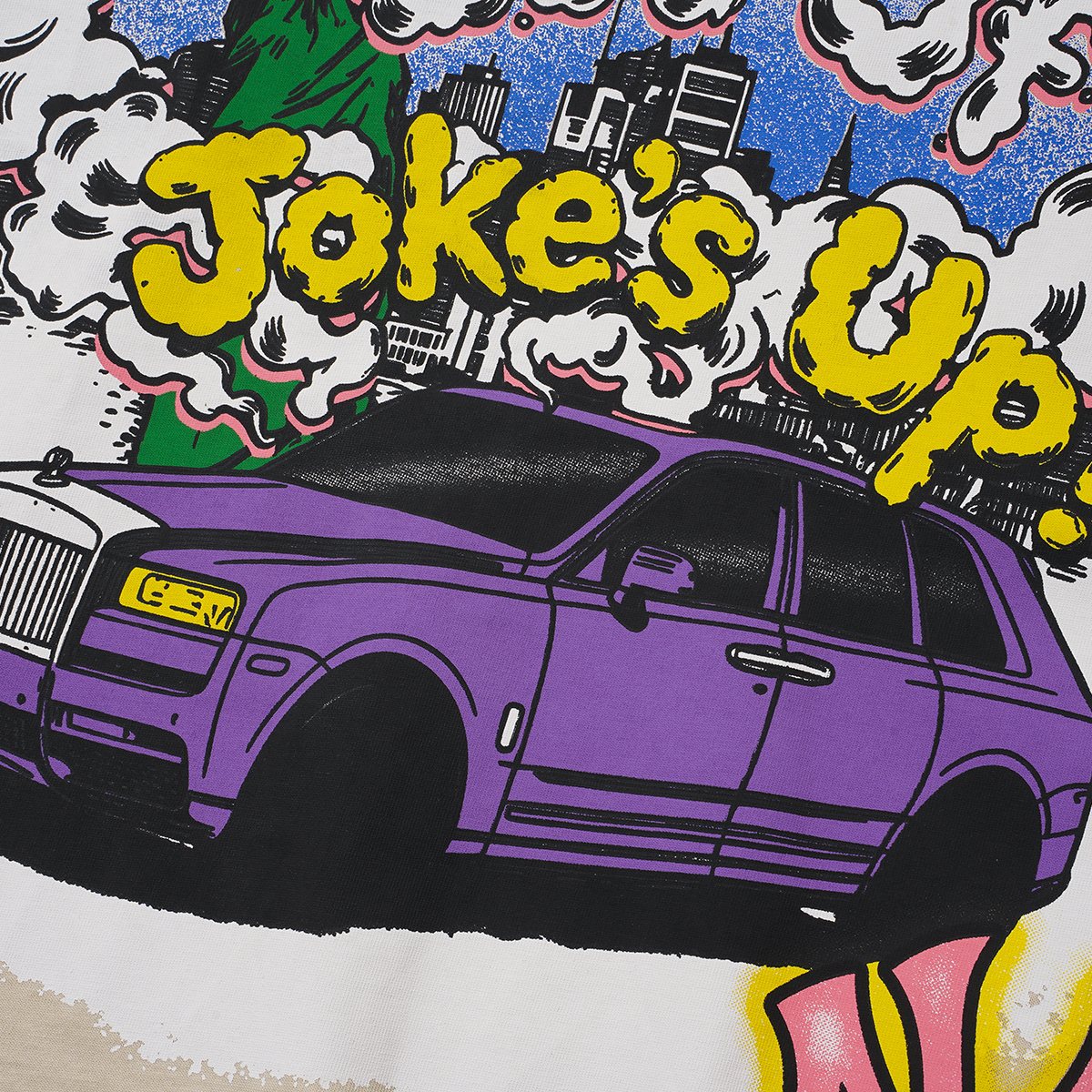 THAT'S A AWFUL LOT OF COUGH SYRUP Car Graphic T-Shirt ¡ª detail