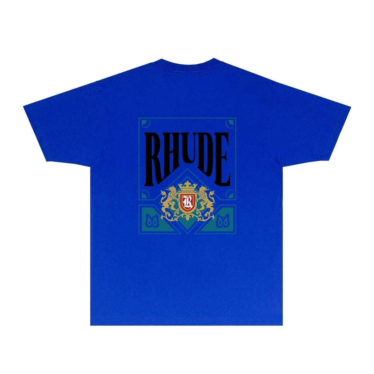 Rhude T-shirts Printed Trendy Pure Cotton