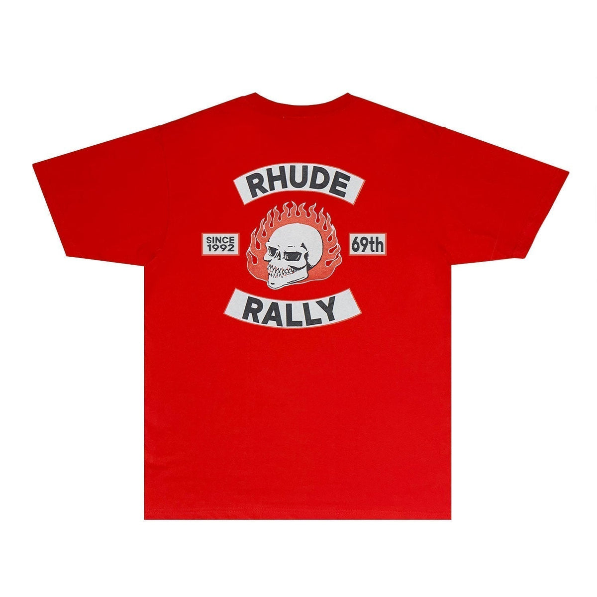 Rhude T-shirts Printed Trendy Pure Cotton