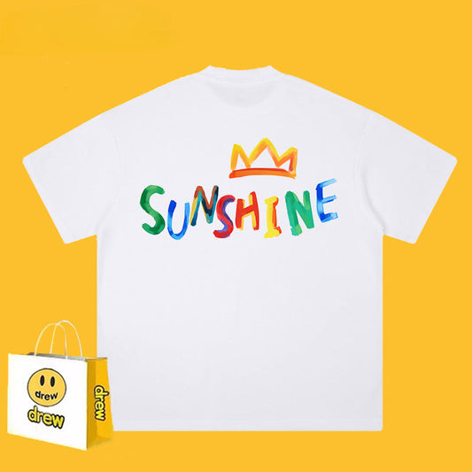 Drew T-shirts Short-Sleeved Clothes Heavy Weight
