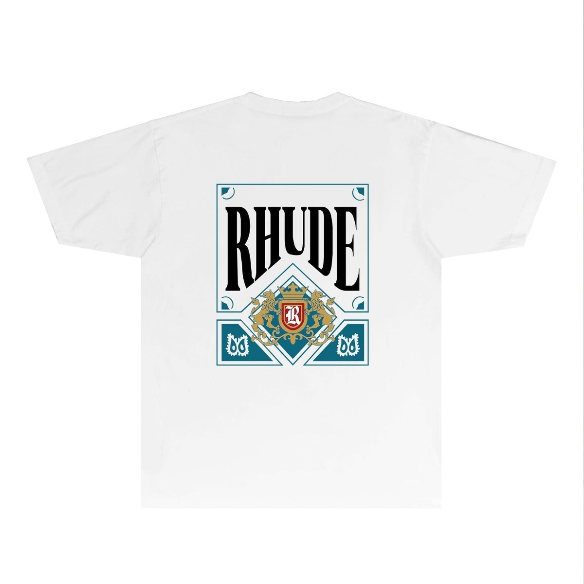 Rhude T-shirts Printed Trendy Pure Cotton